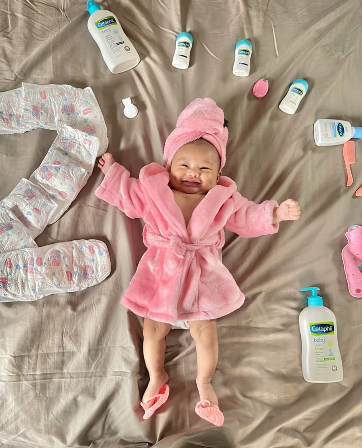 ideias mesversario menina 2 meses