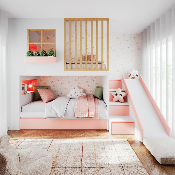 ideias de quarto com mezanino