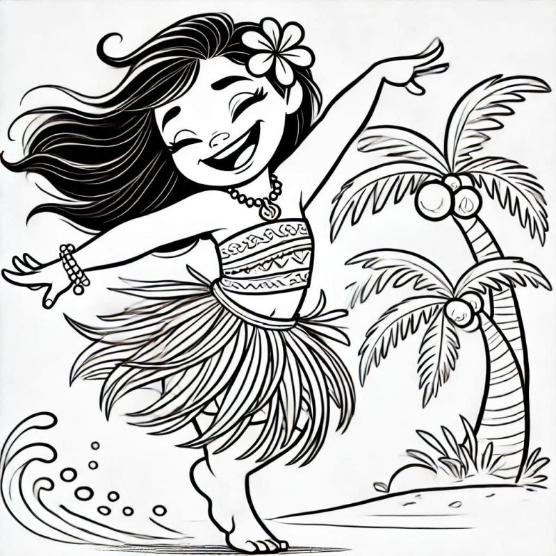moana stickers coloring book