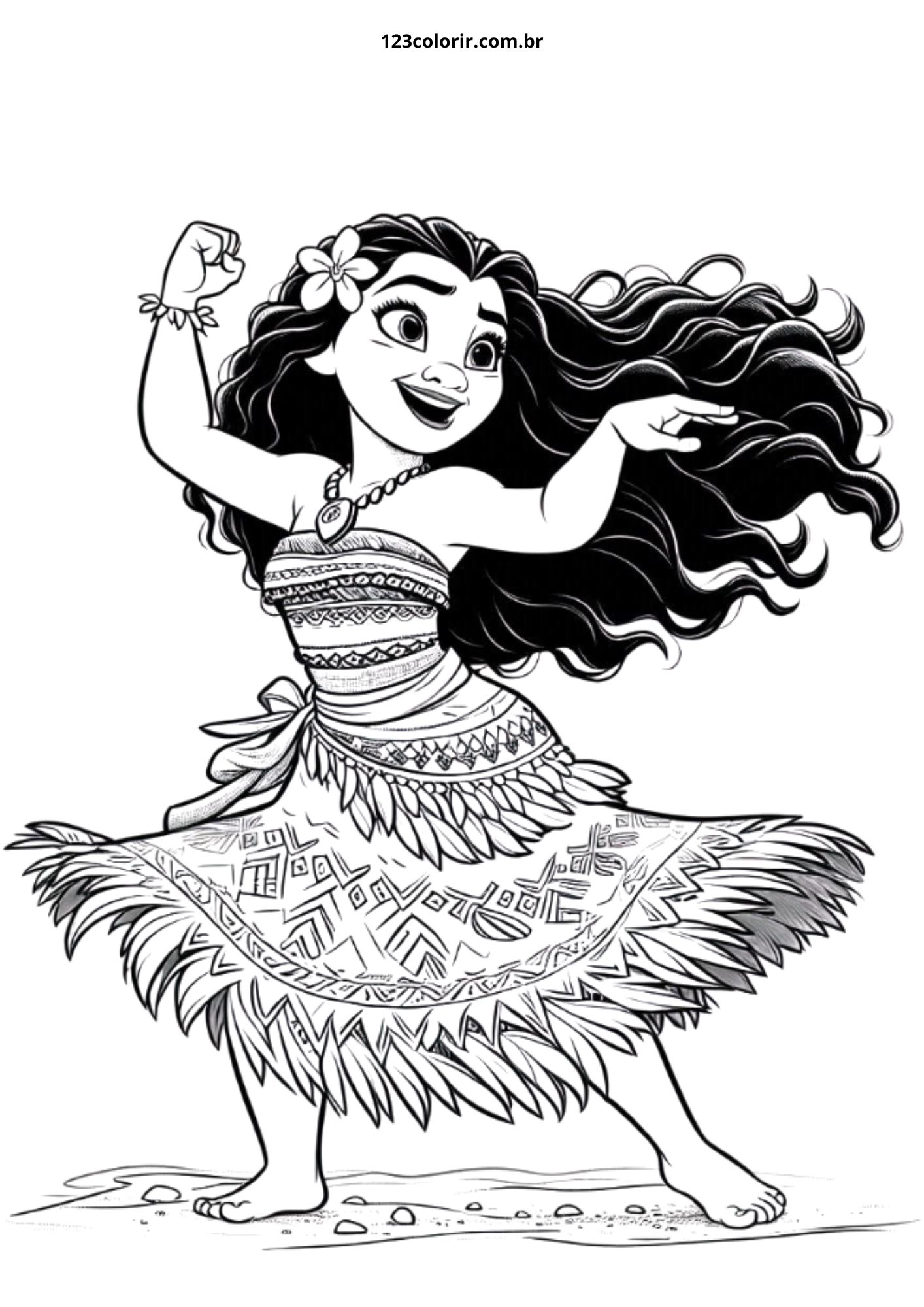 moana 2 colorir