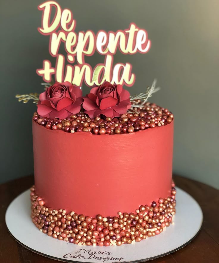 ideias de bolo de aniversário feminino
