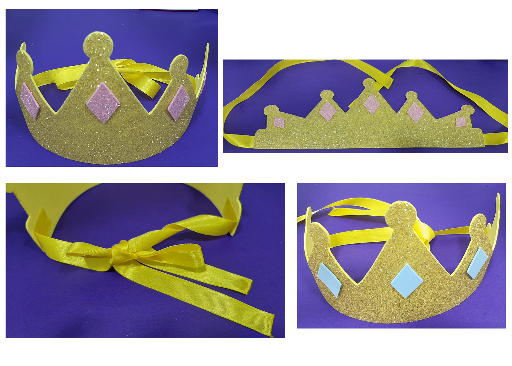 moldes de coroas para festas infantis