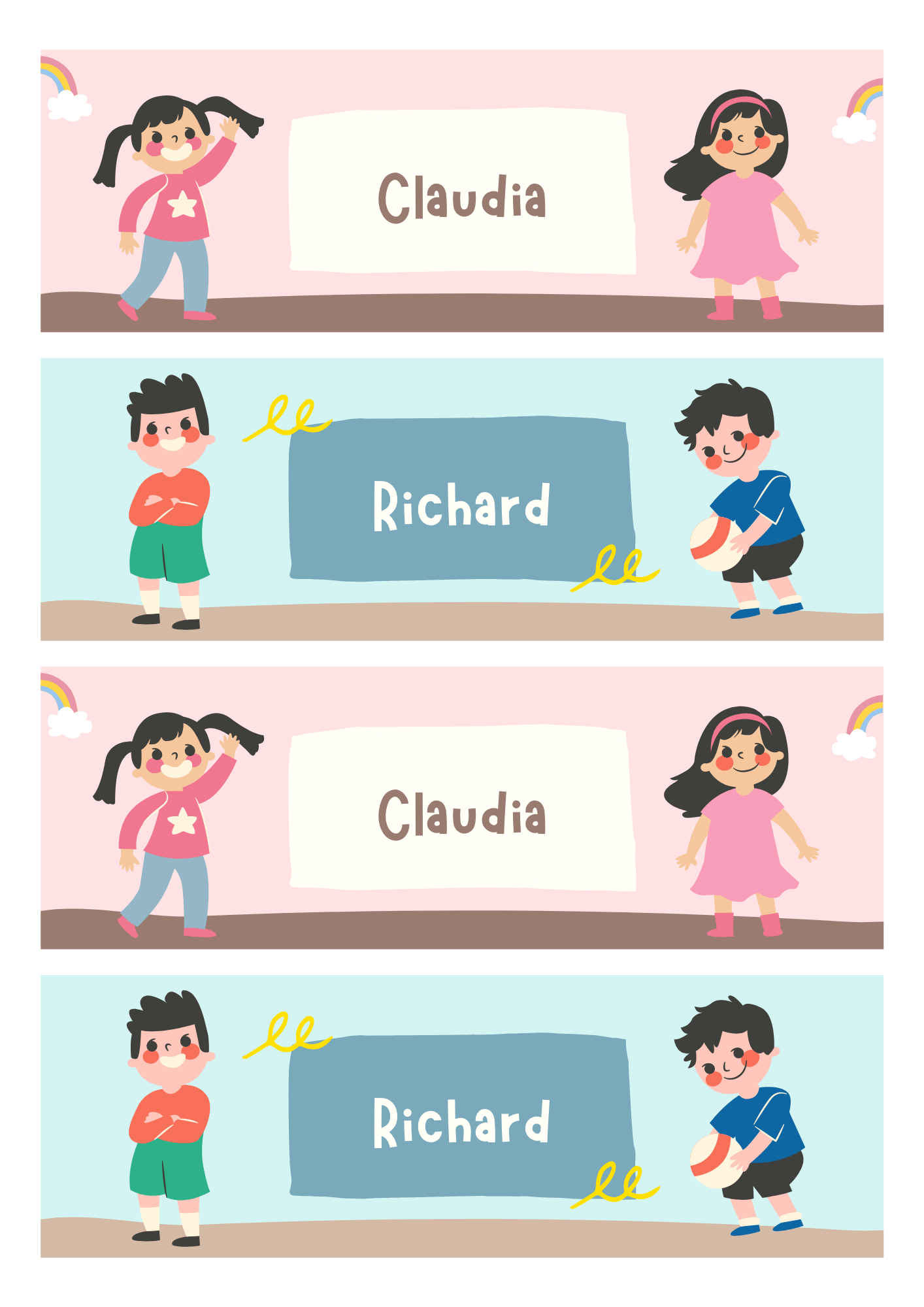 crachá personalizado
