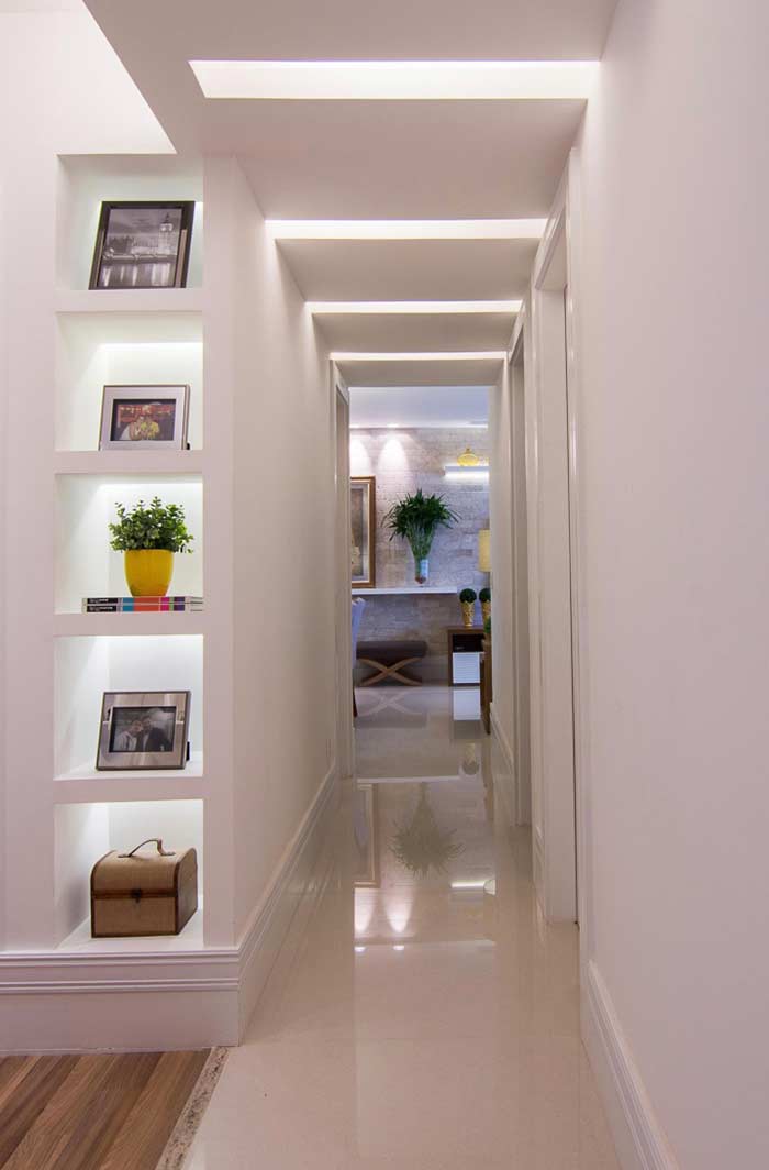 forro de gesso com cortineiro