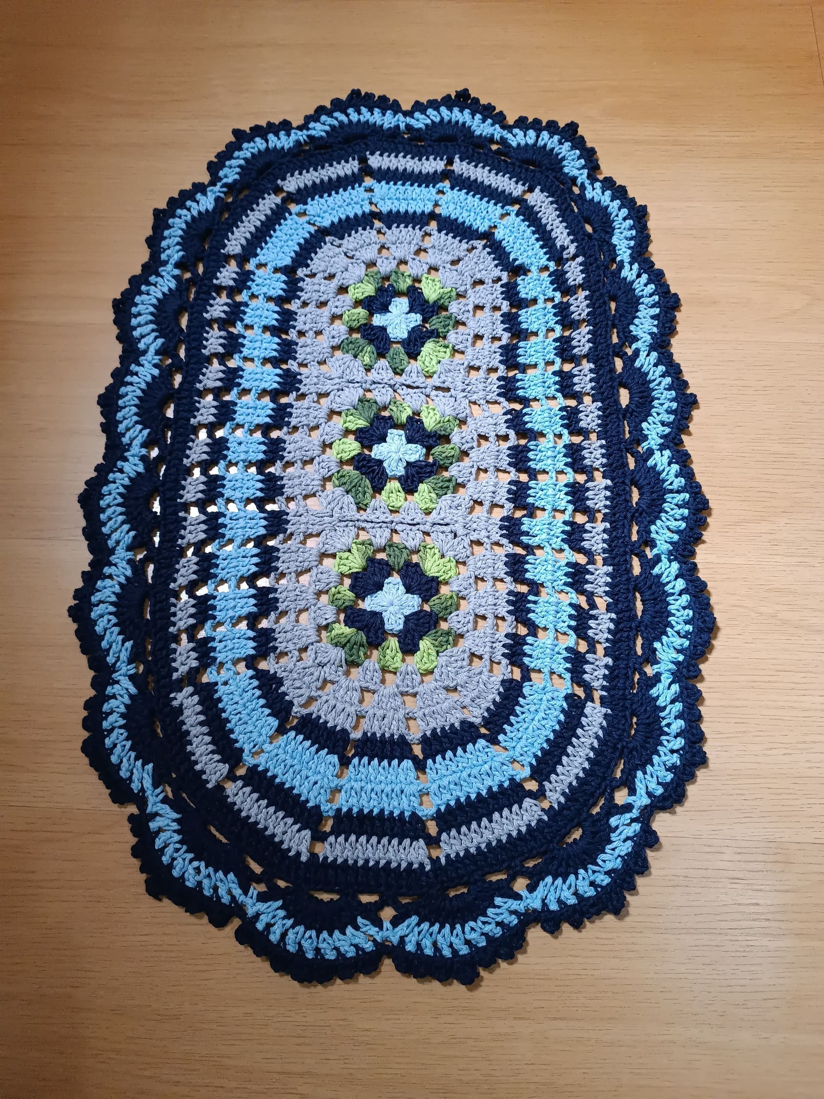 gráficos de tapetes de crochê
