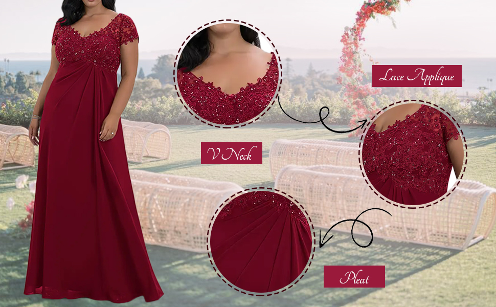 vestido mãe da noiva elegante