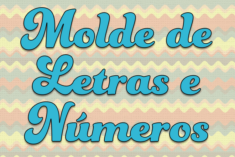 letras cursivas maiúsculas para artesanato