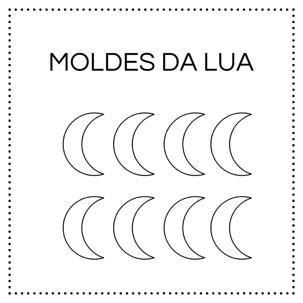 decoração lua infantil