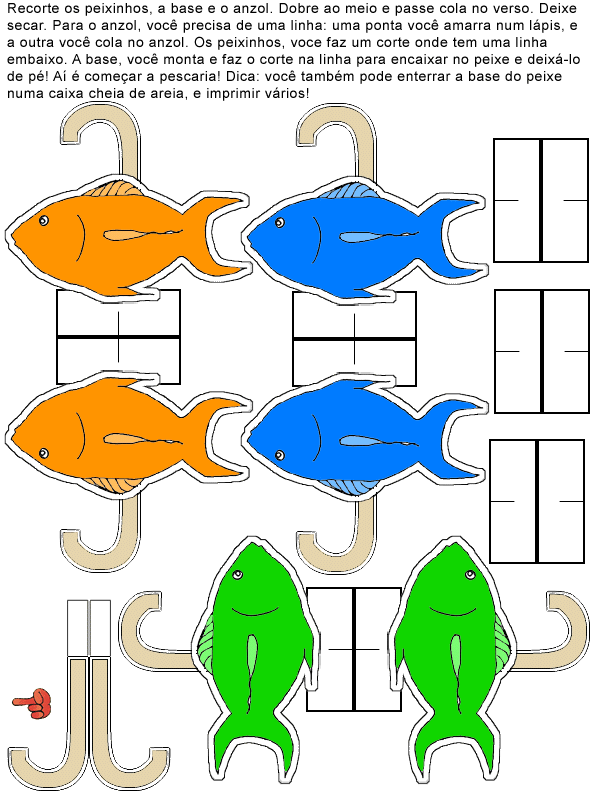 molde de peixe em eva para feltro