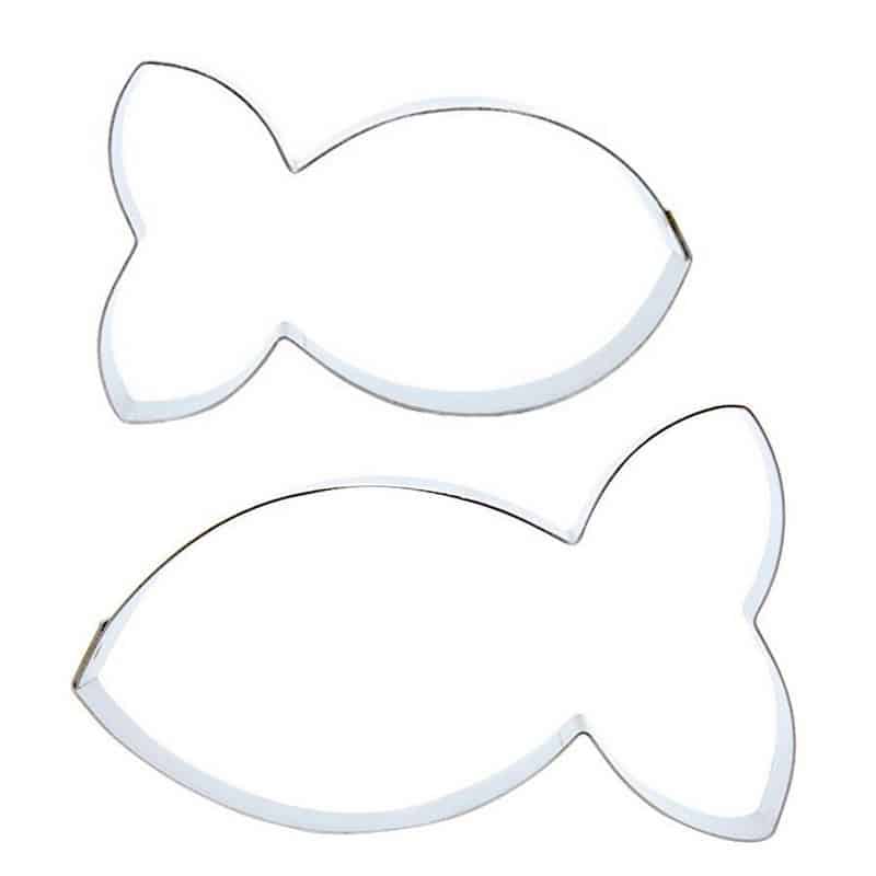 molde de peixe em eva simples
