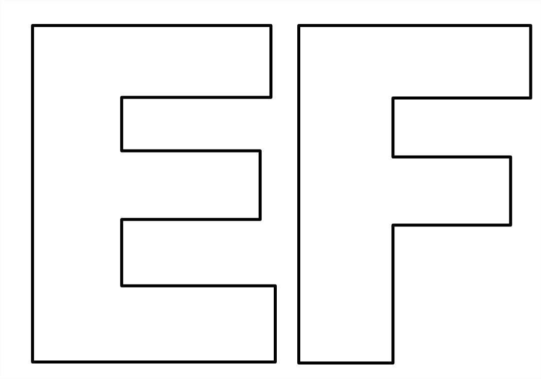 molde letra i minúscula