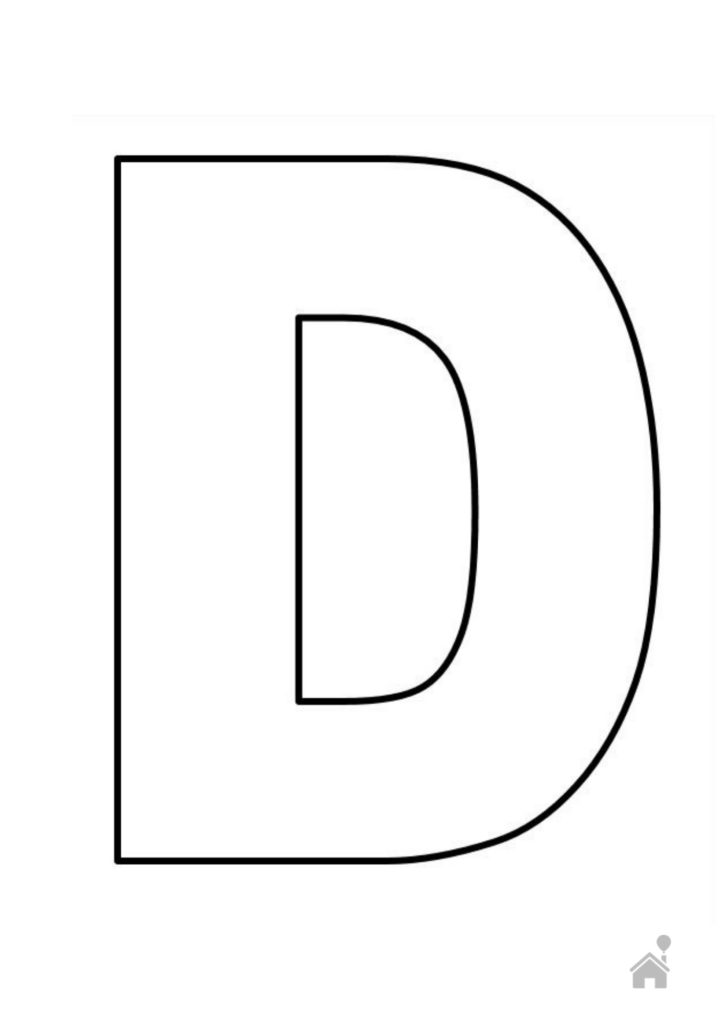 molde letra i feltro