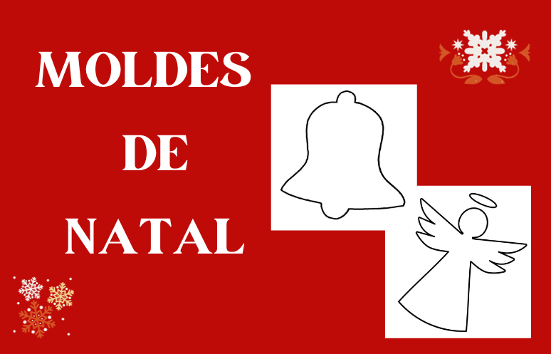 moldes de enfeites de natal