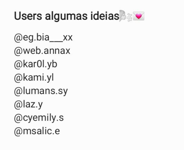 ideias de user para instagram