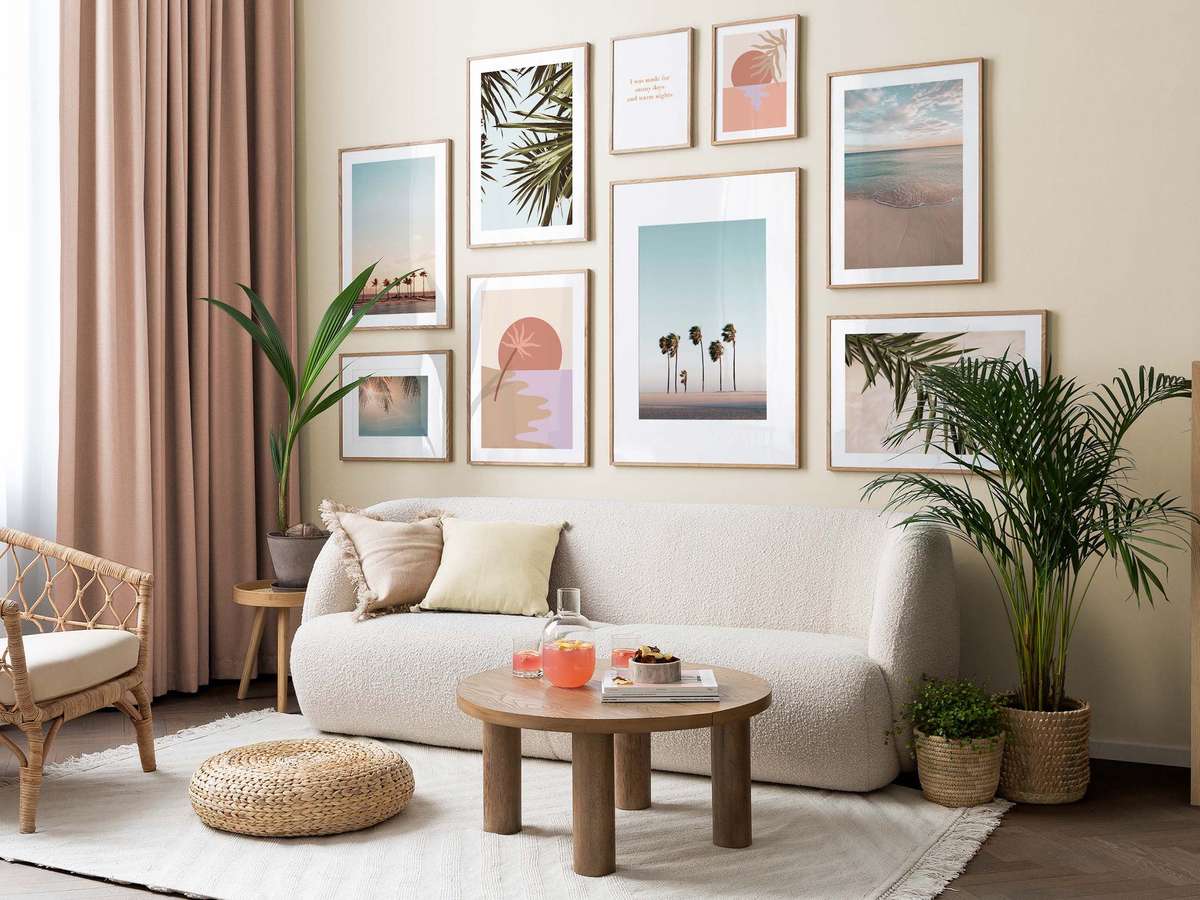 painel decorativo sofá