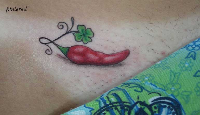 tatuagem de pimenta onde fazer