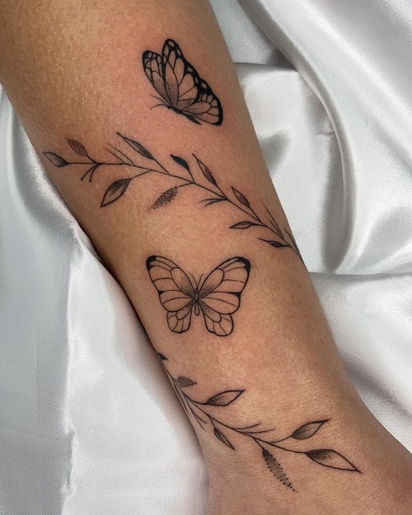 tatuagem borboleta red pill misoginia