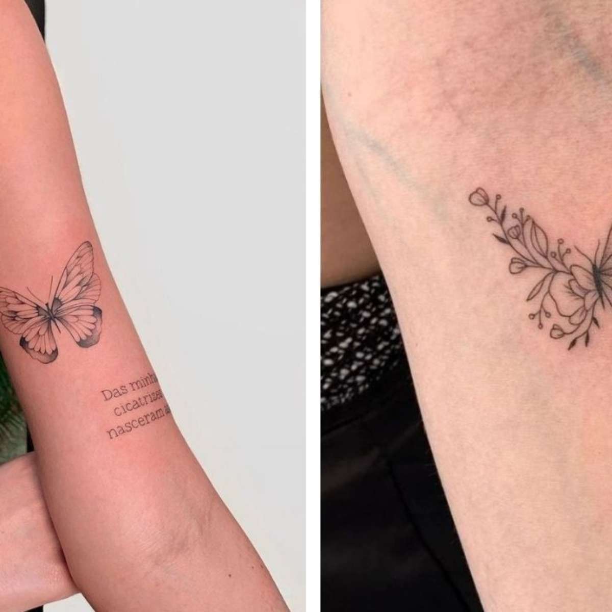 renascimento tatuagem borboleta