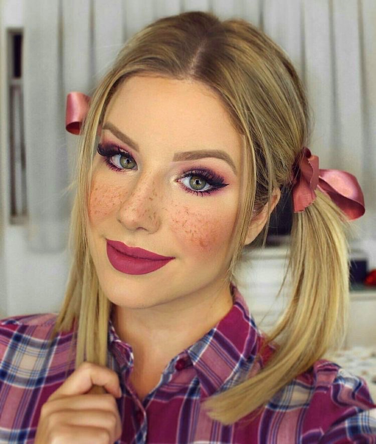 inspiração penteado festa junina 2026