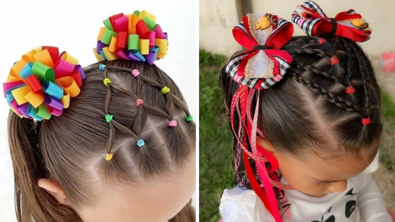 penteado junino com flores
