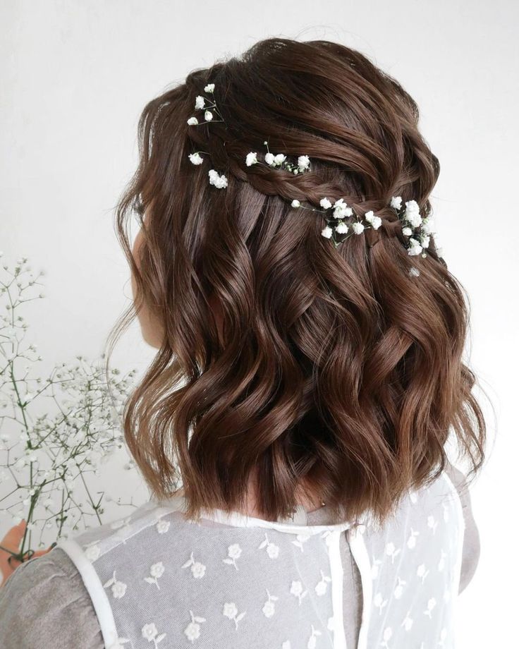 penteado semi preso noiva com acessório