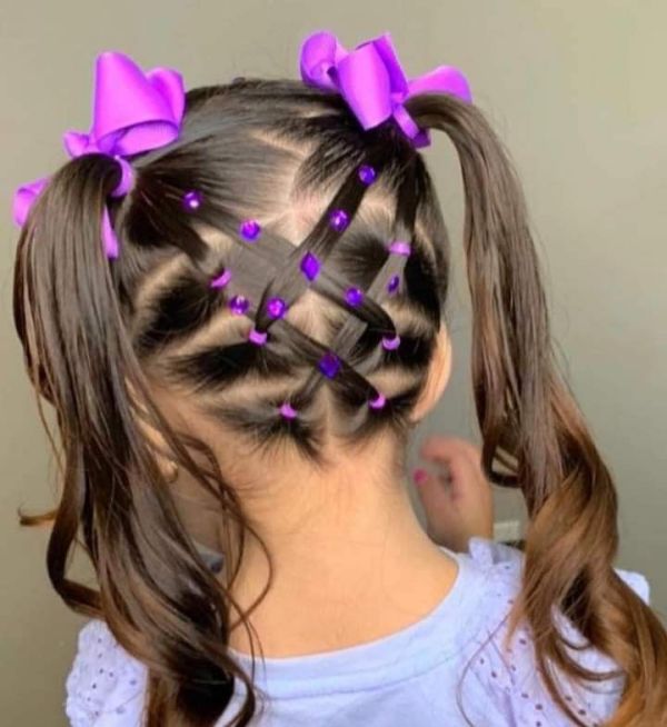 penteado fácil festa junina