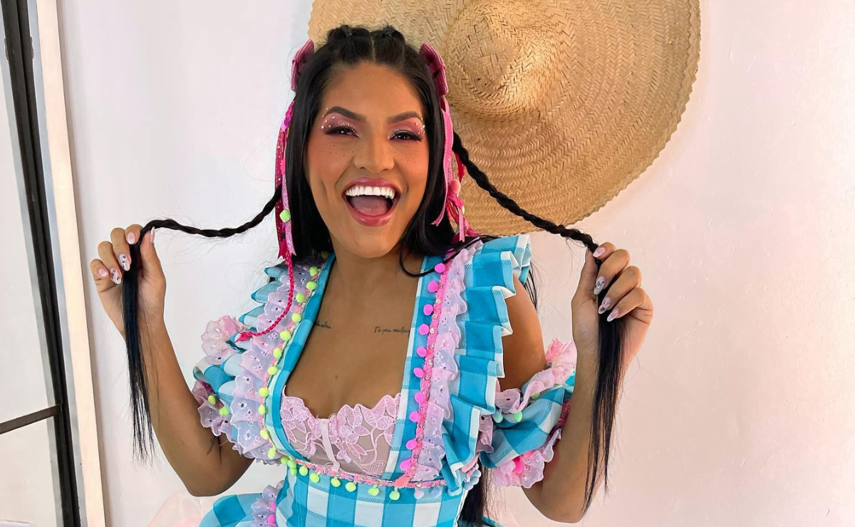 trança festa junina cabelo curto