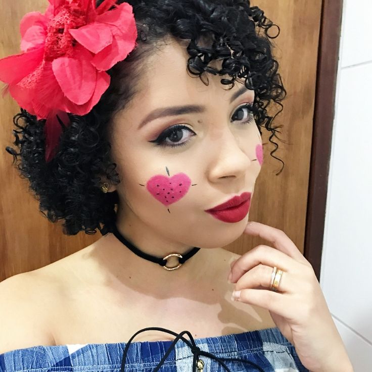 penteado rápido festa junina
