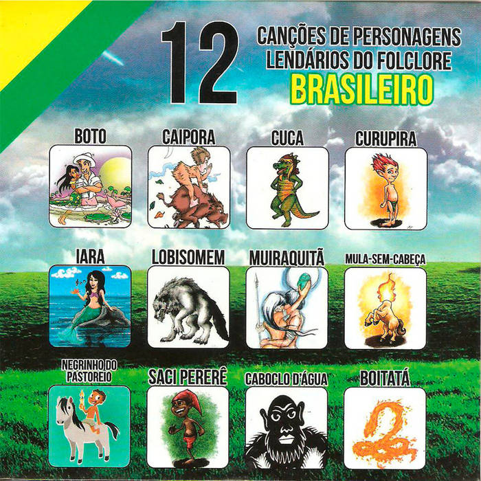 desenhos folclore brasileiro para colorir