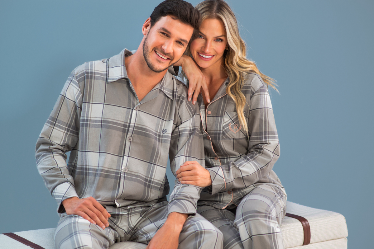 roupa de dormir casal