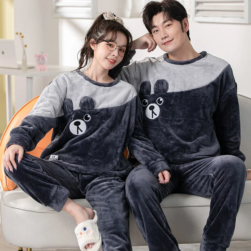 pijama casal xadrez