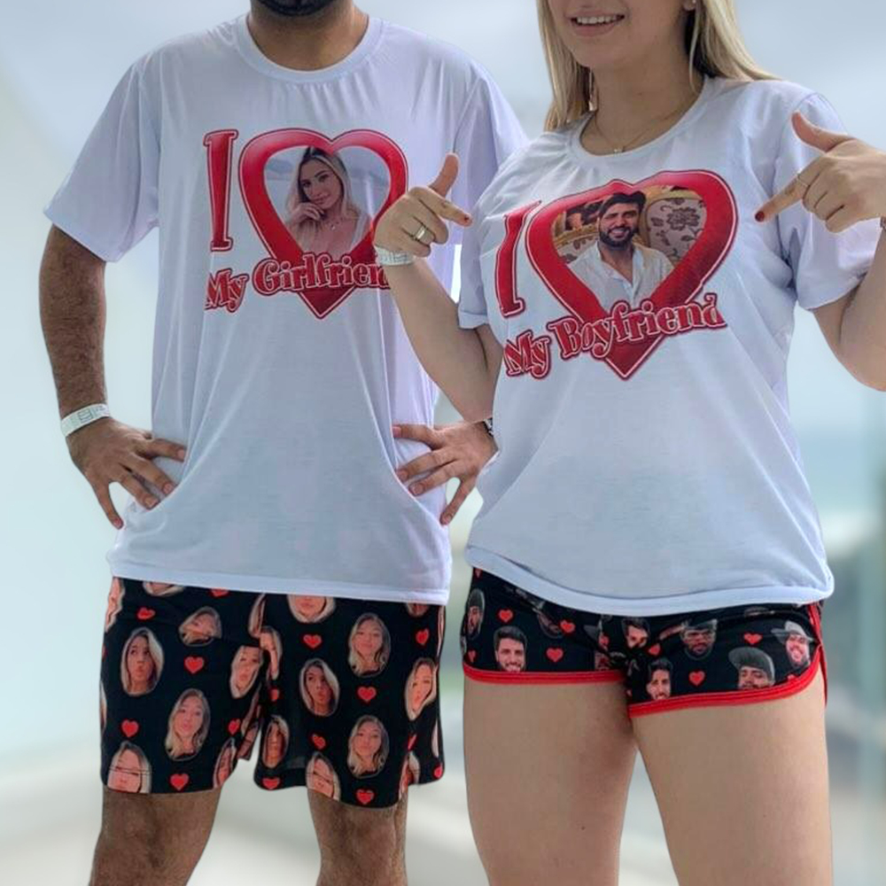 pijama casal liso