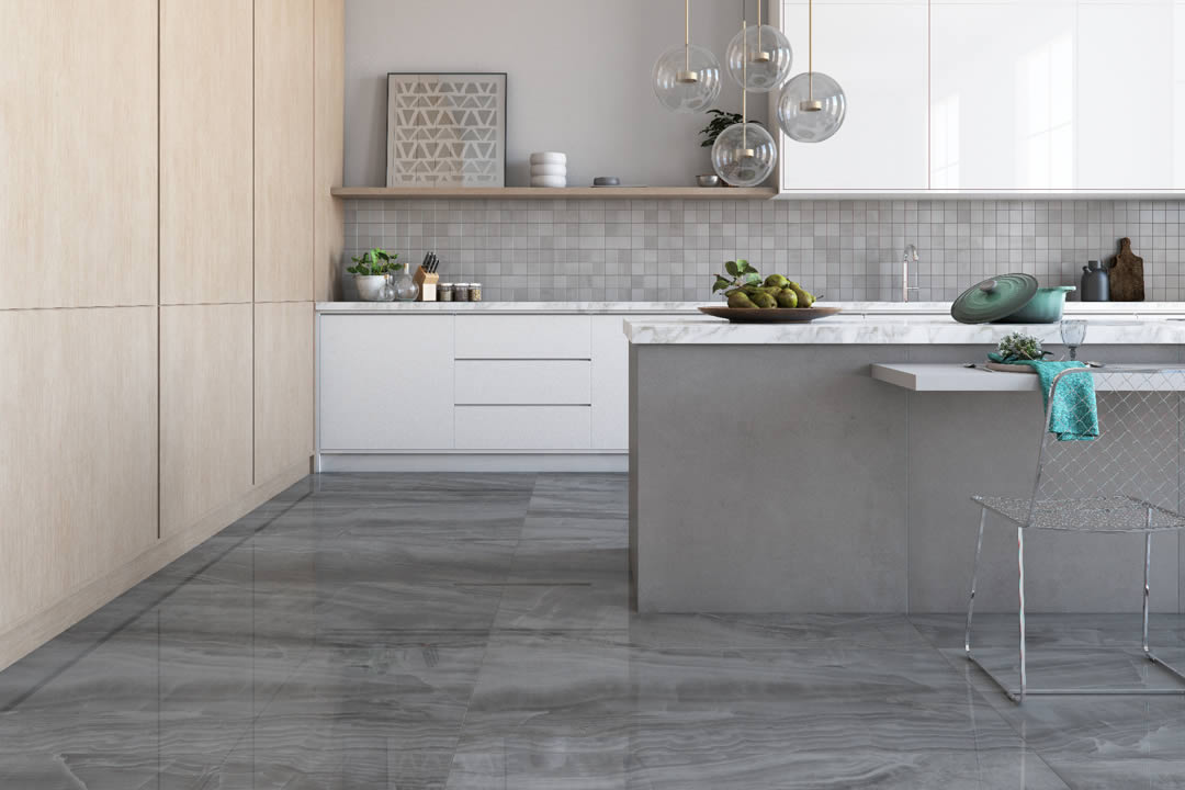 combinar piso e azulejo cozinha