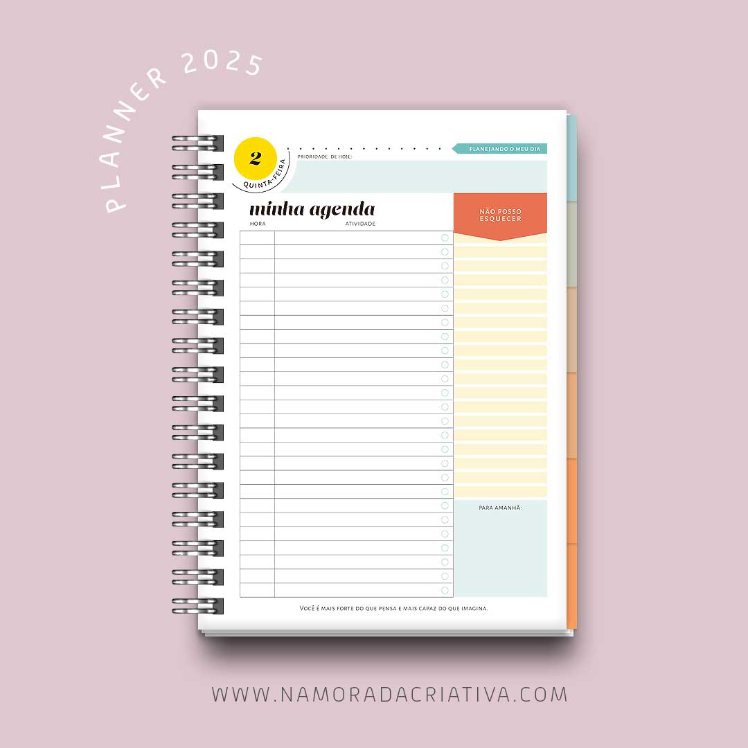 planner diário 2027