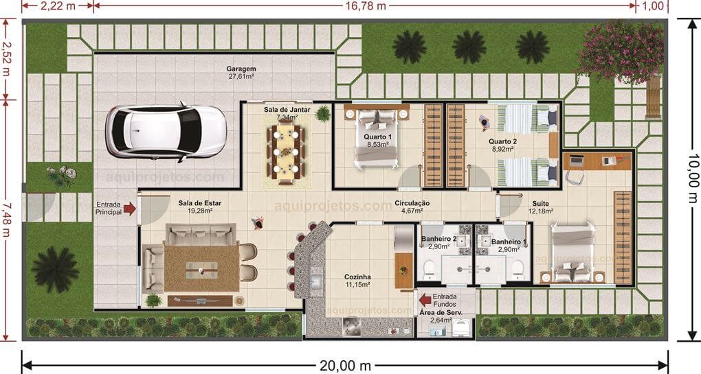 quanto custa construir casa 10x20