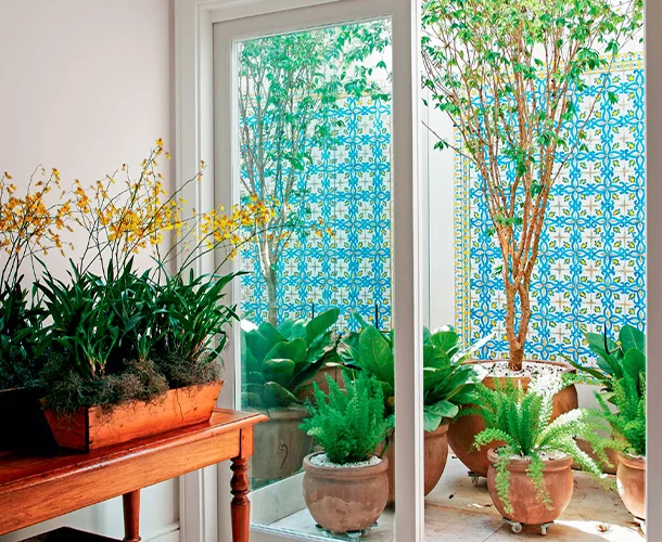como decorar jardim de inverno pequeno