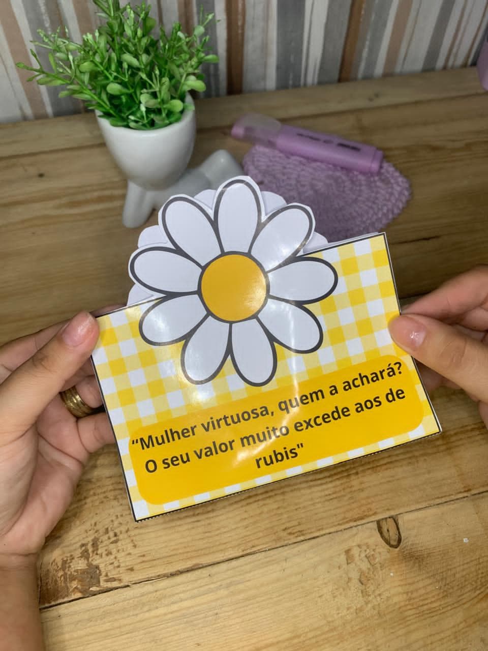 Artesanato para Dia da Mulher