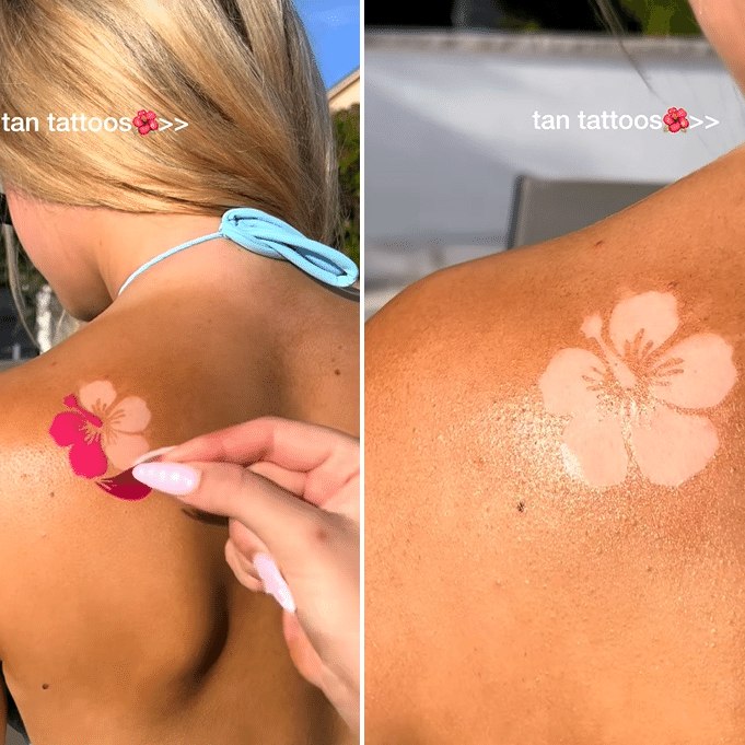 cuidados com tatuagem recém-feita sol