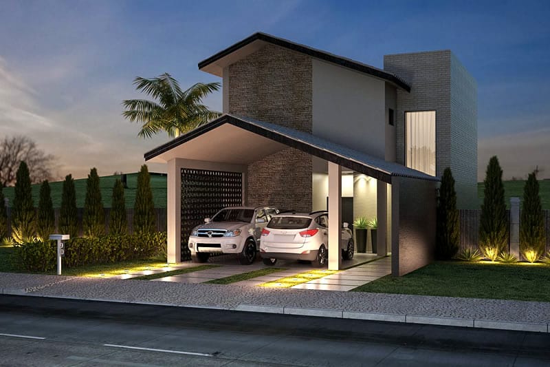 planejamento casa de campo