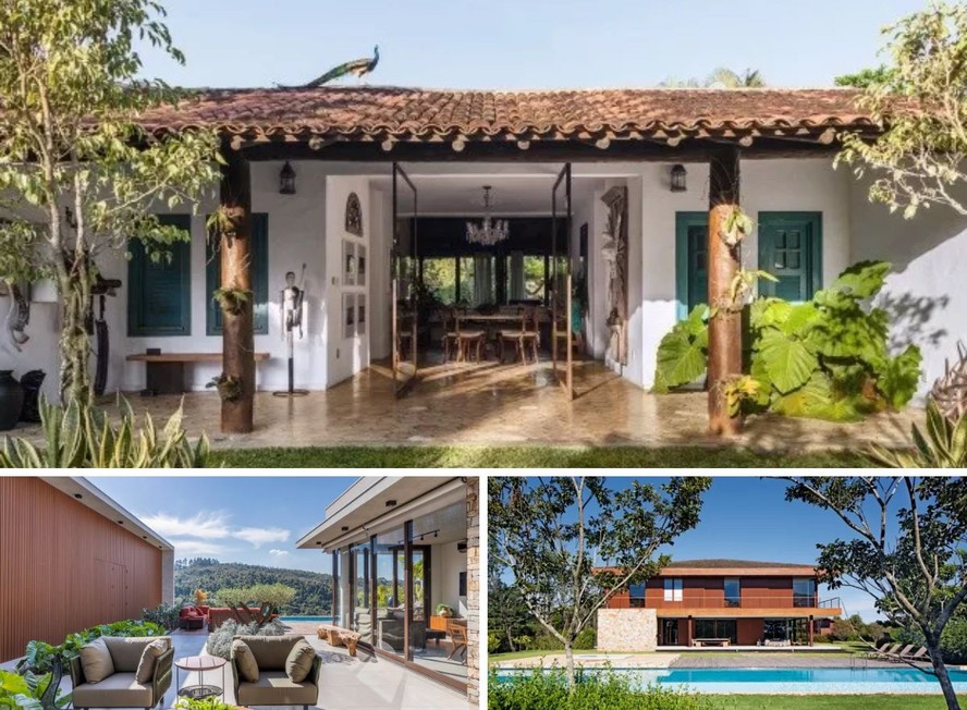 casas de campo térreas