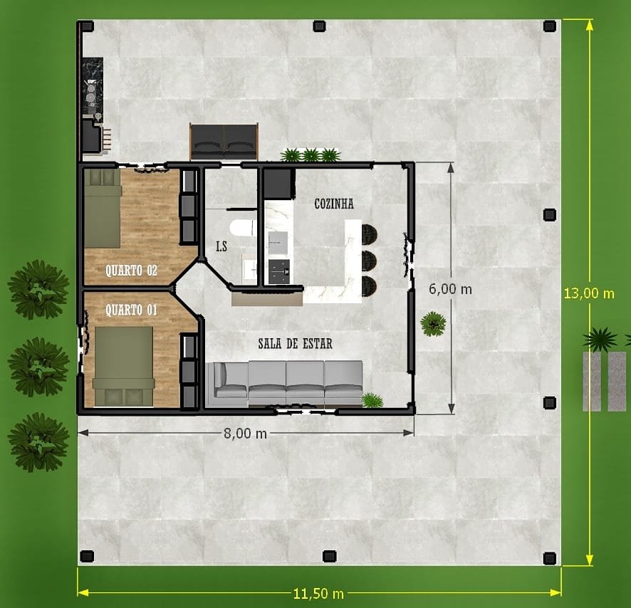 ideias para casa de campo