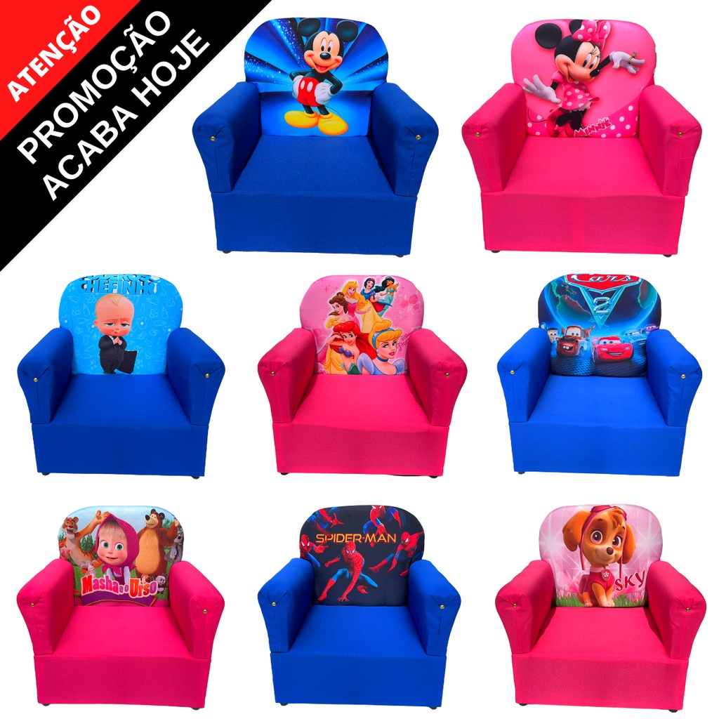 puff infantil menina