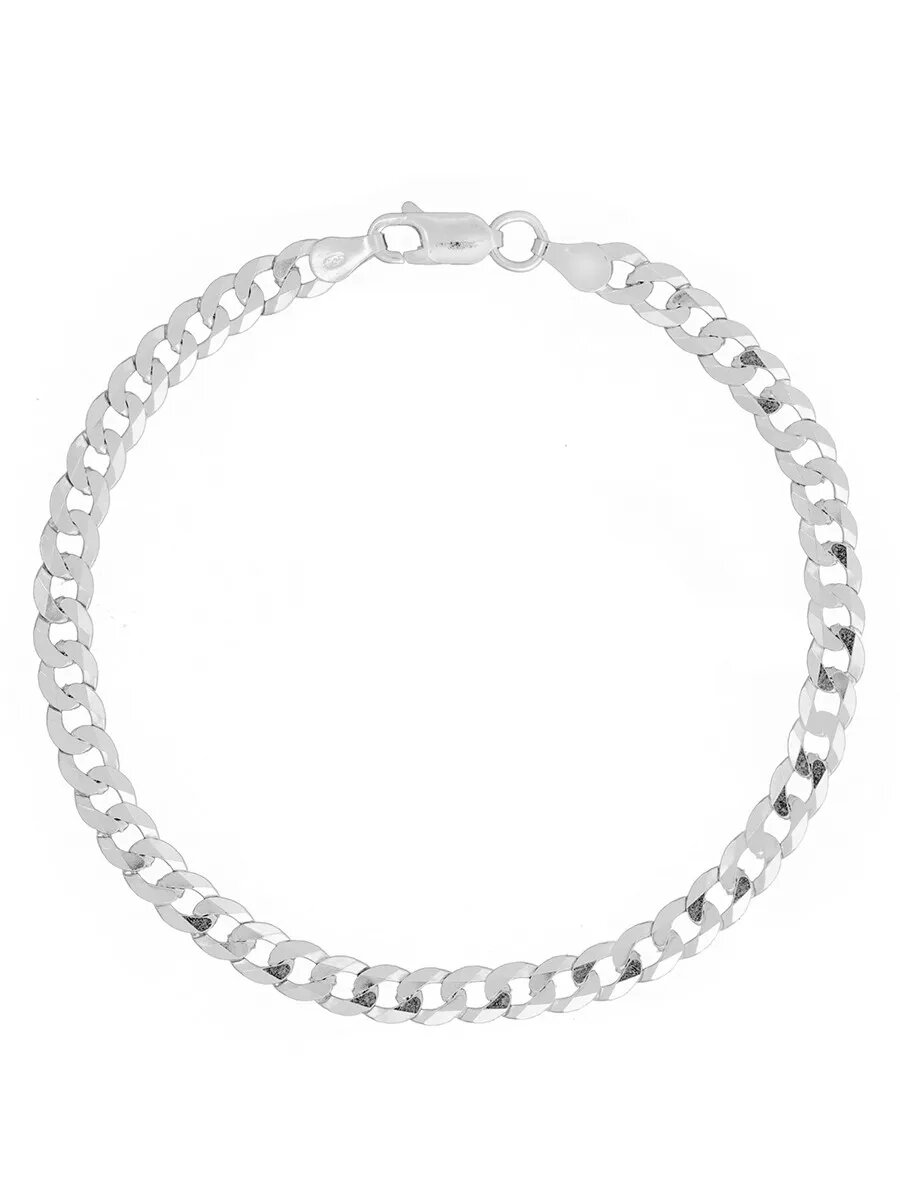 pulseira masculina prata barata