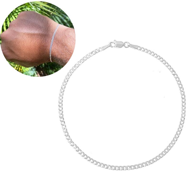 joia masculina prata