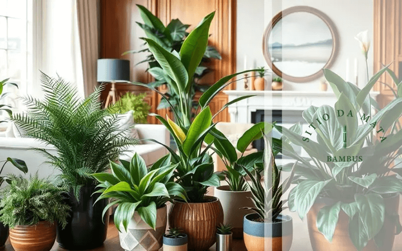 plantas decorativas para sala de estar
