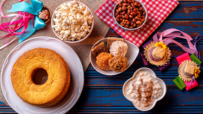 o que comer na festa junina