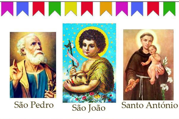 padroeiros das festas juninas