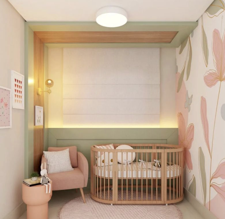 decoração quarto infantil pequeno funcional