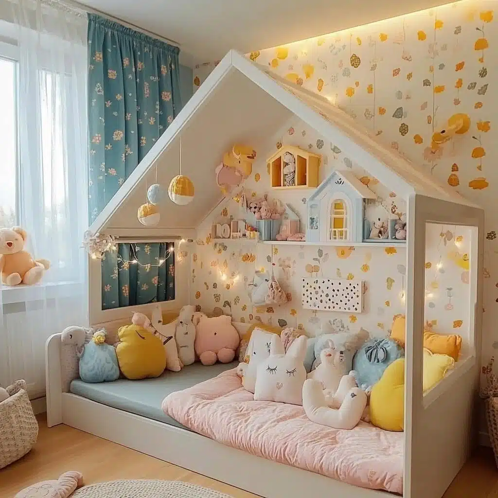 quarto infantil moderno e lúdico