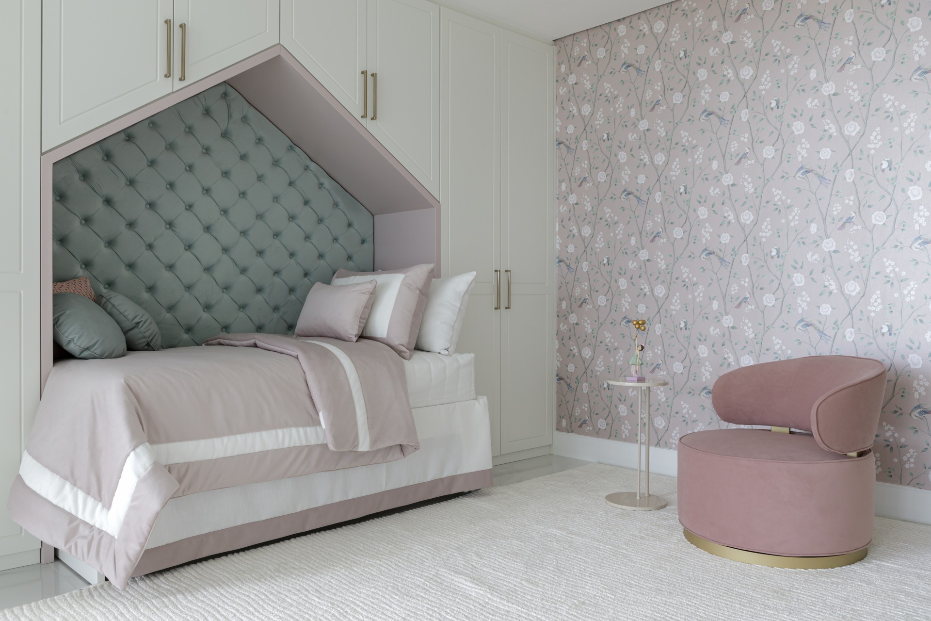 decoração quarto infantil pequeno funcional